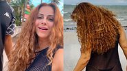 Viviane Araújo deixa bumbum à mostra com biquíni mínimo e saída transparente - Reprodução/Instagram