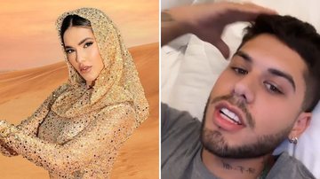 O cantor Zé Felipe defende Virginia Fonseca após polêmico look inspirado na cultura islâmica: "Ninguém fala nada" - Reprodução/Instagram