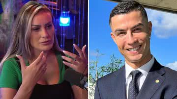 Andressa Urach relembra podres durante affair com Cristiano Ronaldo: "Ele tinha noiva" - Reprodução/YouTube/Instagram