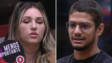A médica Amanda rebate acusações de Gabriel Santana em Jogo da Discórdia: "Escolha minha" - Reprodução/Globo