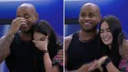 Os brothers Cezar Black e Larissa Santos se superam e vencem Prova do Anjo do BBB23: "Mais improvável" - Reprodução/Globo