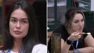 BBB23: Já? Larissa e Amanda se arrependem de decisão do Anjo: "Na próxima" - Reprodução/TV Globo