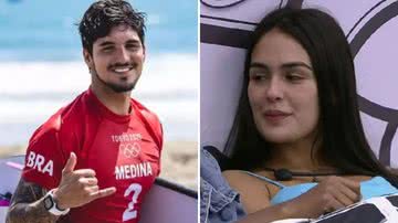 A ex-sister Larissa esclarece boatos de aproximação do surfista Gabriel Medina: "Me apoiou" - Reprodução/Instagram/Globo