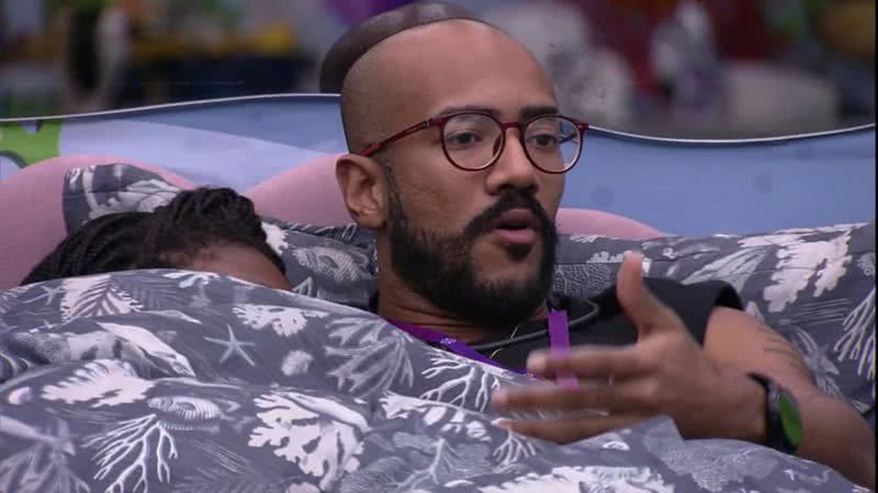 O biomédico Ricardo afirma que brother está prestes a desistir do Big Brother Brasil 23: "Não tem mais força" - Reprodução/Globo