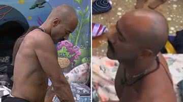O biomédico Ricardo faz massagem especial em Sarah Aline e internautas reagem; veja o vídeo - Reprodução/Globo