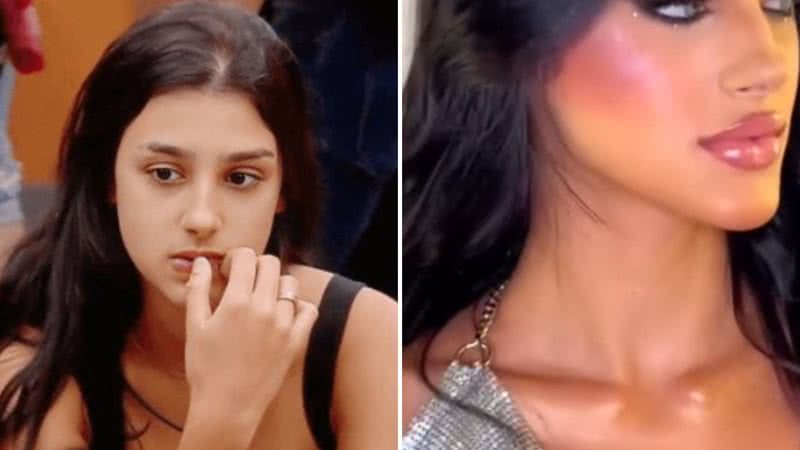 Bia Miranda muda completamente o rosto e web reage: "Igual a Pabllo Vittar" - Reprodução/Instagram/RecordTV
