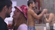 BBB23: Juntos no banho, Bruna Griphao e Gabriel Santana surpreendem web: "Um casal" - Reprodução/ Globo