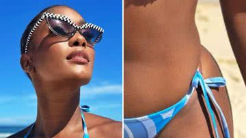 A atriz Erika Januza deixa fãs em choque nas redes sociais ao exibir curvas em uma praia: "Espetáculo" - Reprodução/Instagram
