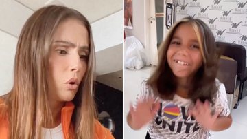 Deborah Secco é criticada após vídeo da filha: "Ficando adulta antes do tempo" - Reprodução/ Instagram