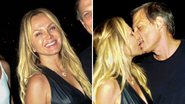 Com look de couro, Eliana dá beijão no marido em rara aparição - AgNews