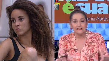 A equipe de Domitila Barros repudiou uma fala de Sonia Abrão sobre a sister e acionou o jurídico contra a apresentadora - Reprodução/Globo/RedeTV!