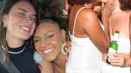 Flagra raro: Ex-BBB Jessilane Alves agarra namorada e dá beijão em público - Reprodução/Instagram | Leo Franco/AgNews