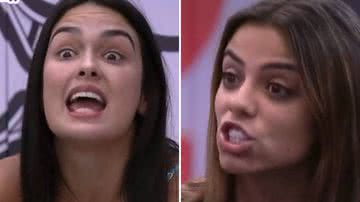 BBB23: No meio da treta, Larissa descasca Key: "Me chamou de cachorra" - Reprodução/TV Globo