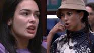 BBB23: Já começou! Larissa e Domitila discutem feio - Reprodução/TV Globo