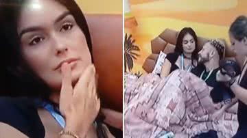 BBB23: Nojinho? Larissa tem reação inesperada após receber beijo de Fred: "Zero química" - Reprodução/TV Globo