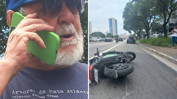 Lima Duarte atropela motociclista que aguarda cirurgia: "Sem assistência" - Reprodução/ Instagram