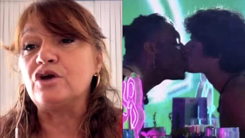 BBB23: Mãe de Gabriel revela reação com beijo gay do filho: "Nunca tinha visto" - Reprodução/TV Globo