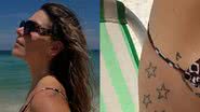 Esposa de Cauã Reymond, Mariana Goldfarb dá close em tatuagem íntima - Reprodução/Instagram