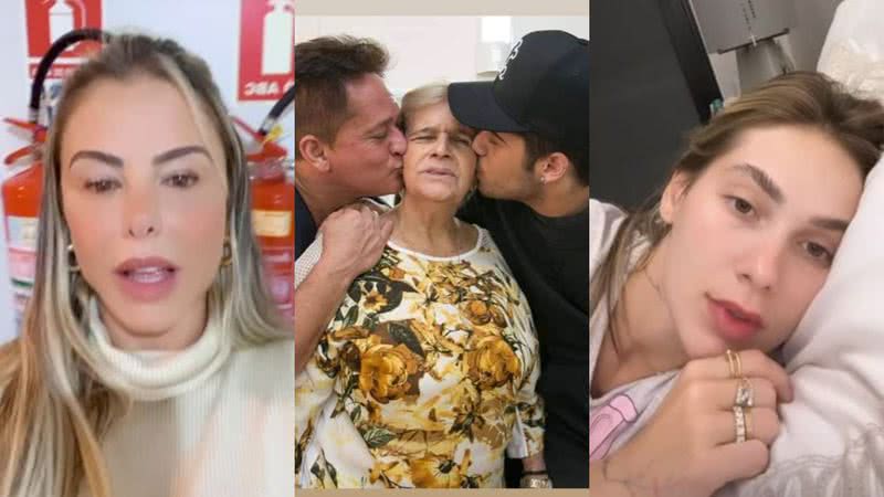 Poliana e Virginia lamentam morte da mãe de Leonardo - Reprodução/Instagram