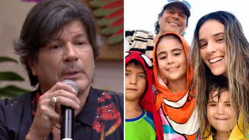 O cantor Paulo Ricardo expõe choque de realidade com os filhos no 'É de Casa': "Aflição" - Reprodução/Globo/Instagram
