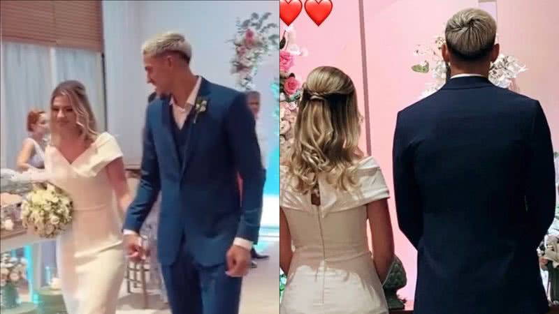 Pedro do Flamengo se casa com psicóloga em cerimônia intimista e sem luxo - Reprodução/Instagram