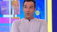 BBB23: Tadeu Schmidt é interrompido por palavrão ao vivo e perde a compostura - Reprodução/TV Globo