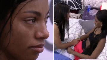 BBB23: Tina desaba em lágrimas ao acordar após treta turbulenta: "Tô me recolhendo" - Reprodução/TV Globo