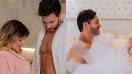 Nua, Viih Tube exibe barrigão em banho com Elizer e gera polêmica: "Nunca?" - Reprodução/ Instagram