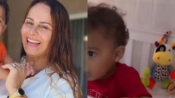 Ele cresceu! Viviane Araújo mostra bebê de seis meses em pé e se derrete - Reprodução/Instagram