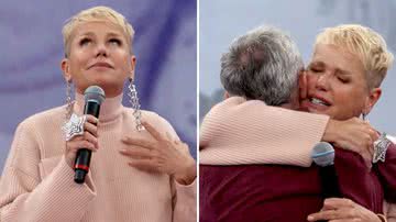 A apresentadora Xuxa Meneghel chora ao receber homenagem no 'Altas Horas': "Não precisei morrer" - Reprodução/Globo/