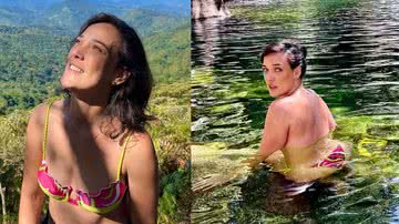 Adriana Birolli surpreende fãs ao fazer topless em cachoeira: "Espetáculo" - Reprodução/ Instagram