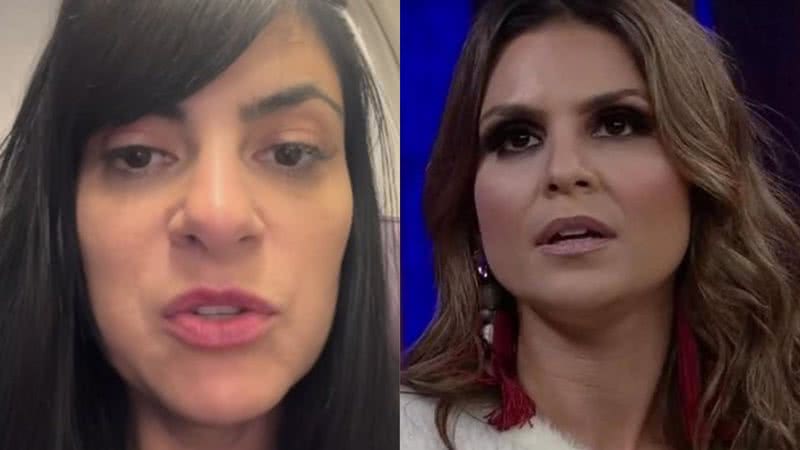 Aline Barros e Fernanda Brum são xingadas por pastor: "Put*s espirituais" - Reprodução/ Instagram e Reprodução/Globo