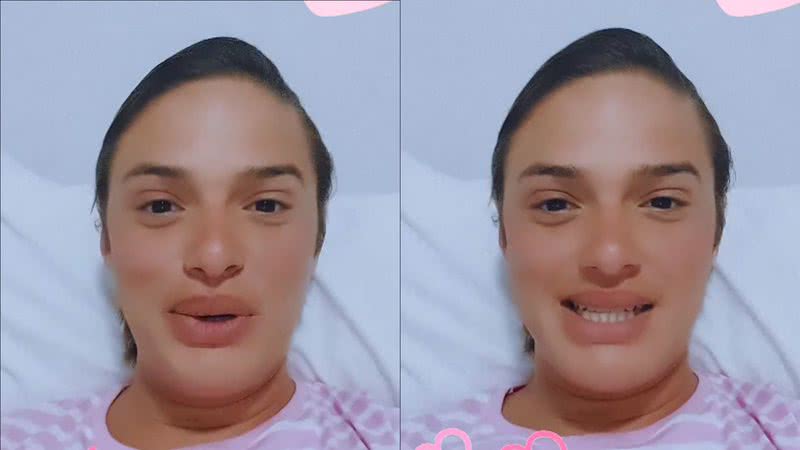 Atriz trans da Globo, Glamour Garcia faz cirurgia de redesignação sexual: "Superfeliz" - Reprodução/Instagram