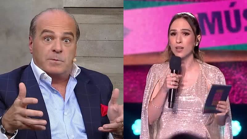 Marcelo de Carvalho opinou sobre uma piada feita por Tatá Werneck com a RedeTV! - Reprodução/RedeTV!/Globo
