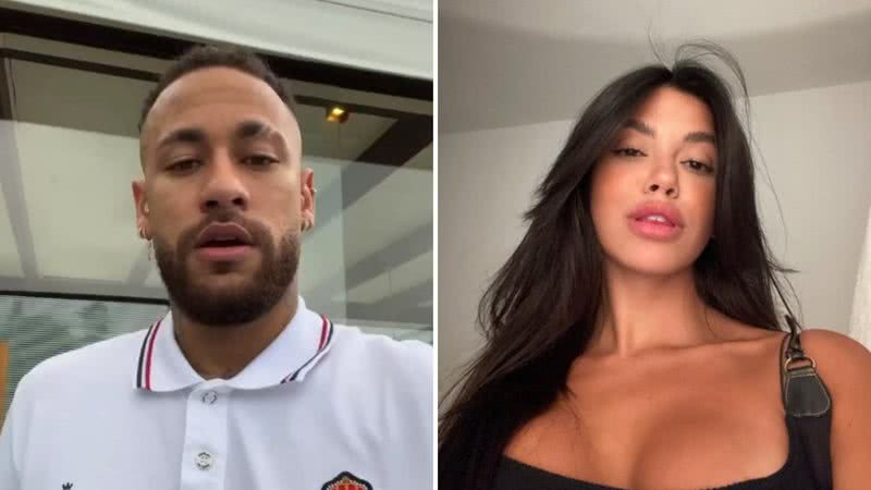 Neymar se pronuncia sobre suposto toco que teria levado de atriz - Reprodução/Instagram