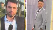 Repórter da Globo comete gafe e chama âncora de "fralda" - Reprodução/TV Globo