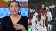 Sonia Abrão defende Ludmilla após polêmica com hino do Brasil: "Ela se vingou..." - Reprodução/RedeTV!/Band