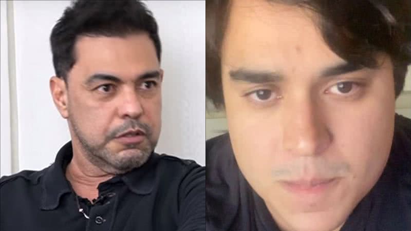 Zezé di Camargo é esculhambado após filho confirmar demissão: "Perdeu meu carinho" - Reprodução/YouTube/Instagram