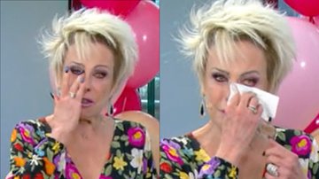 Emocionada, Ana Maria Braga começa 'Mais Você' aos prantos: "Nó na garganta..." - Reprodução/TV Globo