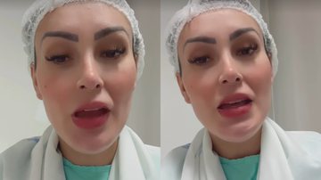 Andressa Urach passou por mais uma cirurgia - Reprodução/Instagram