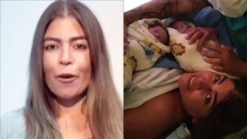 Bruna Surfistinha expõe constrangimento durante parto das gêmeas: "Só queria me esconder" - Reprodução/Instagram