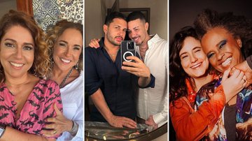 Saiba quem são os casais homoafetivos famosos que vivem o amor sem medo e sem preconceito; veja - Reprodução/Instagram