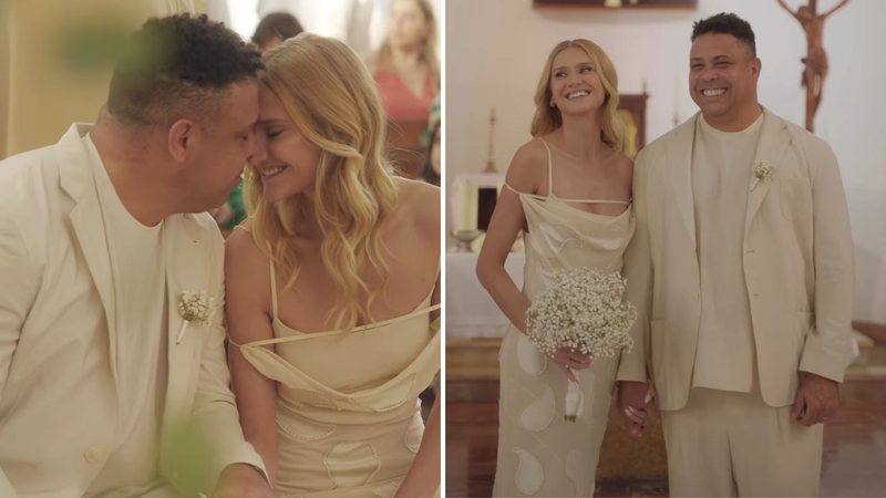 A empresária Celina Locks mostra vídeo com imagens inéditas do casamento com o ex-jogador Ronaldo Nazário; confira - Reprodução/Instagram