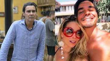 Danielle Winits manda recado e exalta André Gonçalves como pai - Reprodução/RecordTV e Reprodução/Instagram