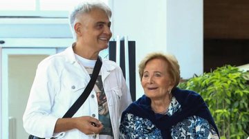 A atriz Glória Menezes surge em passeio com filho, Tarcísio Filho, por shopping no Rio de Janeiro; veja - Reprodução/AgNews