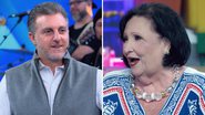 Mãe de Paulo Gustavo (1978-2021), Dona Déa revela que está namorando no ‘Domingão’ e surpreende Luciano Huck; confira - Reprodução/Globo