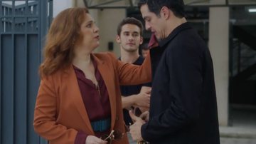 Elas por Elas: Helena se revolta com pedido de Jonas e recusa divórcio - Reprodução/TV Globo