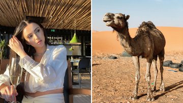 Fã oferece 100 camelos para que modelo brasileira se case com ele - Reprodução/Instagram/Unsplash/MeganSchultz