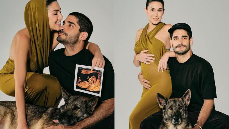 Fernanda Paes Leme anuncia gravidez do primeiro filho: "Nossa familinha" - Reprodução/Guilherme Nabhan