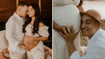 O casal João Gomes e Ary Mirelle encantam ao exibir ensaio de gravidez nas redes sociais; confira - Reprodução/Instagram